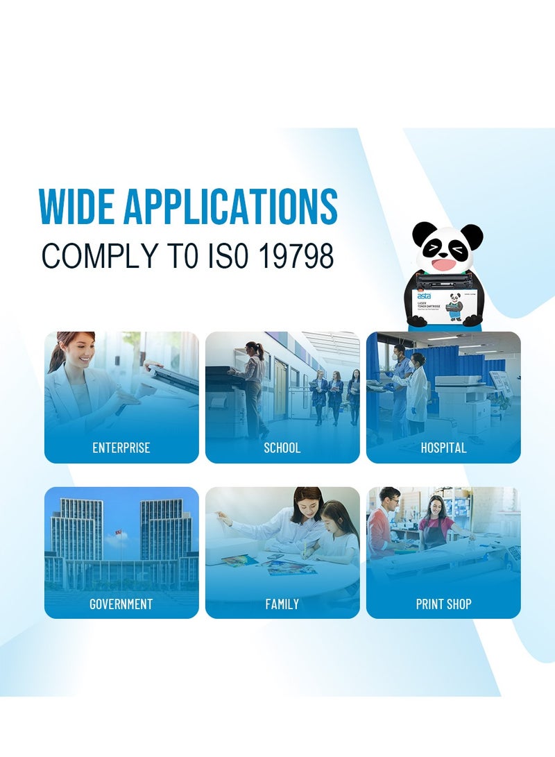 استا حبر ASTA 178nw 179fnw W2073A 117A متوافق مع طابعة الليزر الملونة 150a W 2073 117 A 178 179 150 nw fnw Magenta M خرطوشة حبر عالية الإنتاجية وعالية الجودة مستهلكات مكتبية Laserjet pr - Image 4